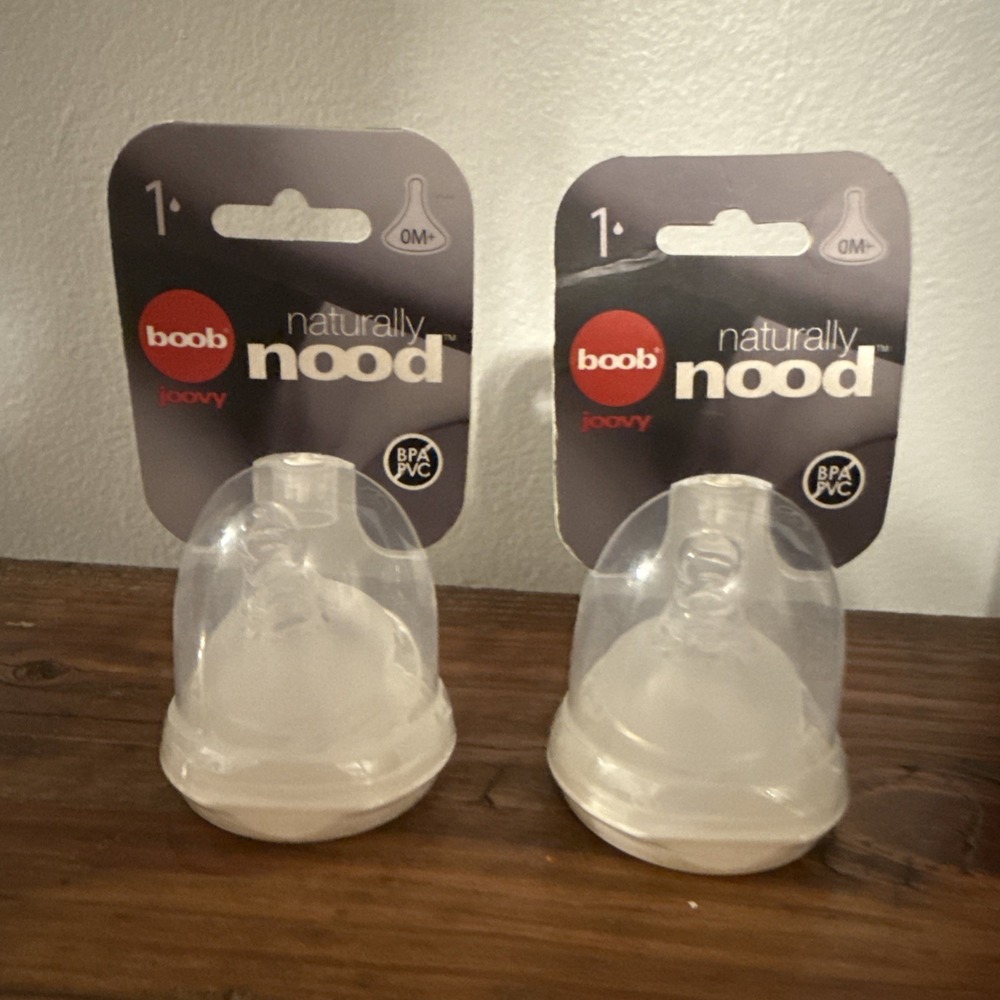 boob Joovy Stage 1 0M+ 2 Nipples Naturally nood  set‎ of 2